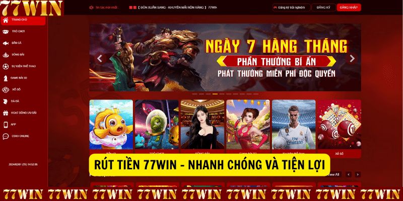 rút tiền 77WIN